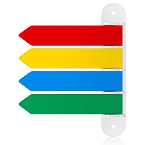 1 Pc Exam Room Flags Pack 7 Inches Long, 4 flag system, product photo