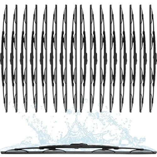 10 Pack 24 Inch Wiper Blades Silicone Wipers Durable, product photo