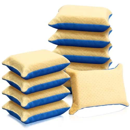 10 Pack Car Windshield Defogger Sponge Window Cleaner Tool, yellow, product photo