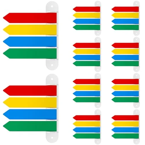 10 Pcs Exam Room Flags Pack 7 Inches Long, as shown in the pictures, product photo