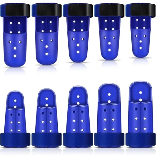 10 Pcs Mallet Finger Splint, dark blue, product photo