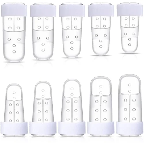 10 Pcs Mallet Finger Splint, transparent, product photo