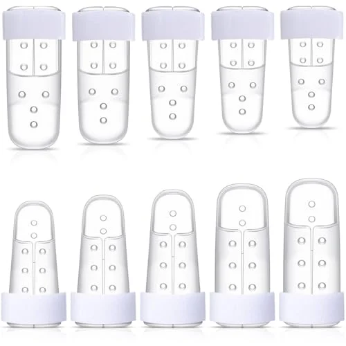 10 Pcs Mallet Finger Splint, transparent, product photo