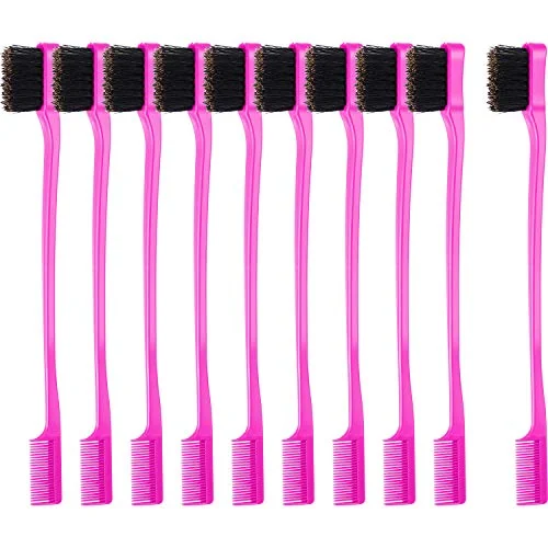 10 Pieces 2 In 1 Double Sided Hair Edges, rose, product photo