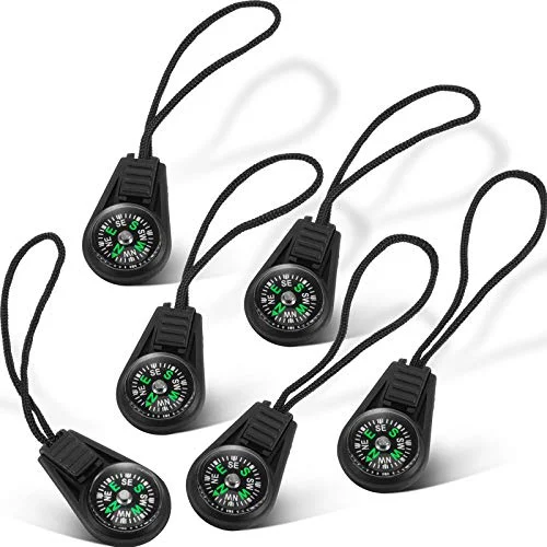 100 Pieces Mini Survival Compass Outdoor Camping Hiking Pocket, product photo
