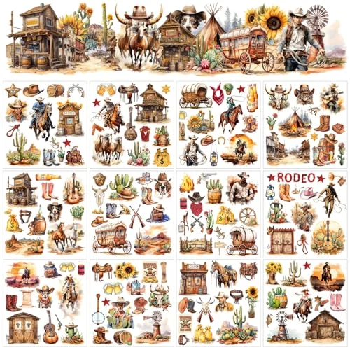 12 Sheets Rub on Transfers for Crafts and Furniture, as pictures shown, product photo