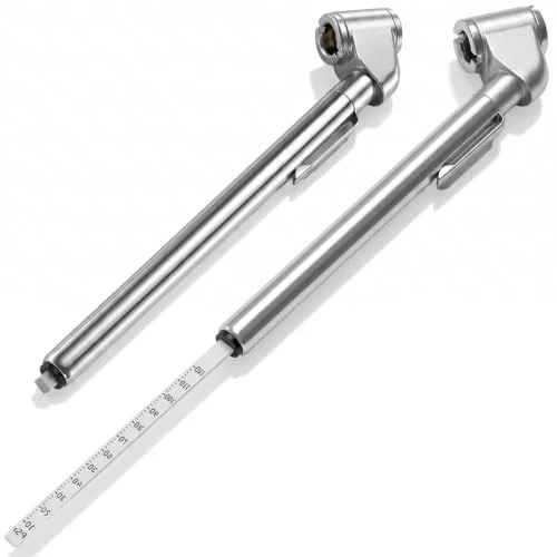 2 Pcs 10-120 Psi Low Pressure Tire Gauges Pencil, product photo