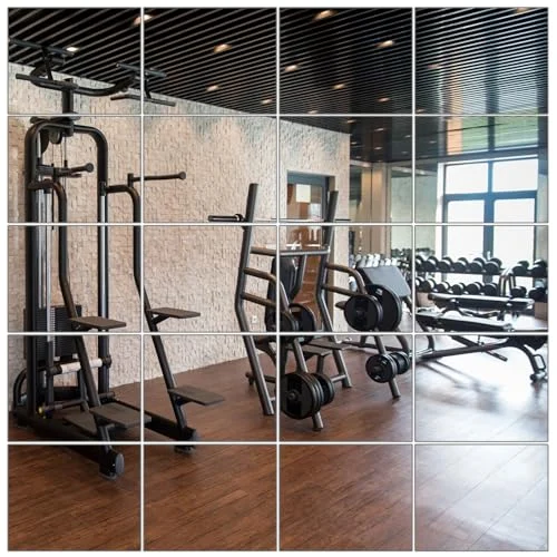20 Pcs Mirror Sheets, clear, product photo