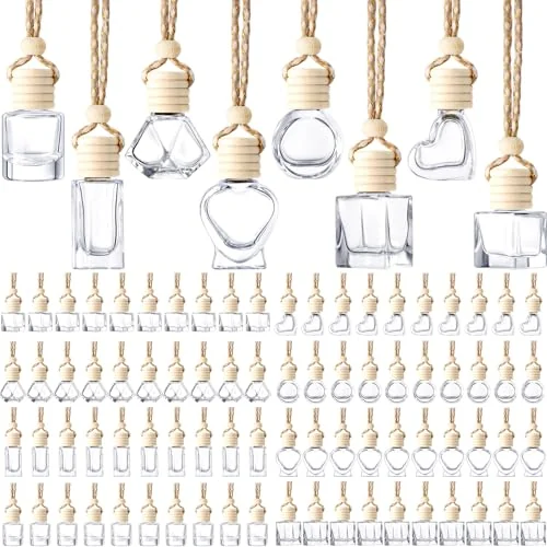 200 Pcs Hanging Car Diffuser Bottles Bulk, various, product photo