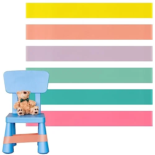 24 Pcs Chair Bands with Fidgety Feet Desks Fidgety, colorful, product photo