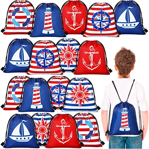 24 Pcs Cruise Gift Bags Nautical Gift Party Favors, as pictures shown, product photo
