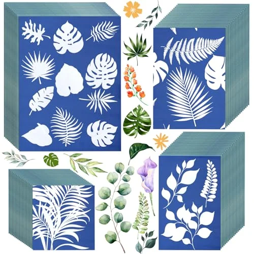 240 Sheets Cyanotype Paper Sun Print Kit A4 A5, blue, product photo