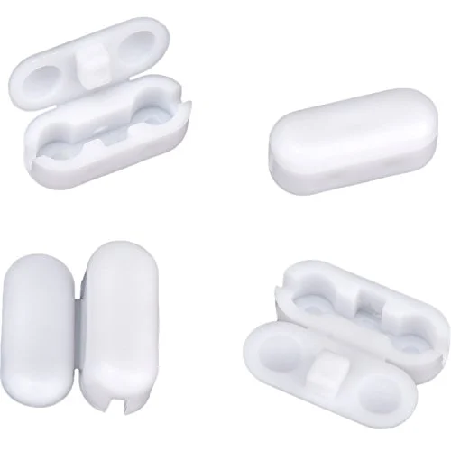 30 Pack Chain Connectors, white, product photo