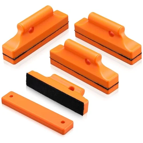 4 Pack Vinyl Wrap Magnets for Cars Strong Magnetic, orange, product photo