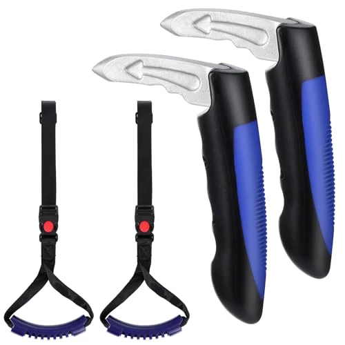 4 Pcs Door Handle Assist for Elderly with Assist, blue, product photo