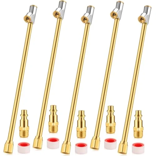 5 Pack Air Chuck Set 2 Way Connection 12 (B0D9V8DS5T), product photo