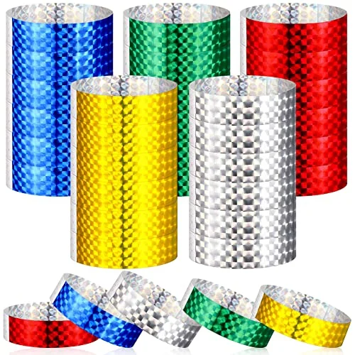 500 Pcs Wristbands for Events Paper, multiple colors, product photo