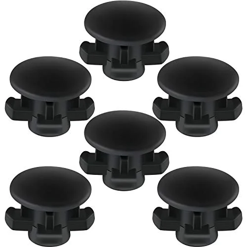 6 Pieces Replacement Part Reservoir Tank Valve Rubber Gasket, black, product photo