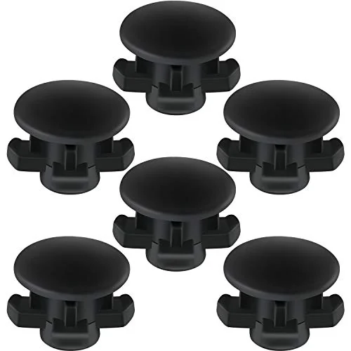 6 Pieces Replacement Part Reservoir Tank Valve Rubber Gasket, black, product photo