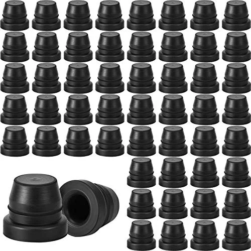 Brake Bleeder Screw Cap Grease Fitting Cap Rubber Dust, black, product photo