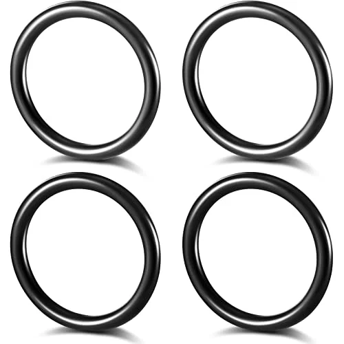 Bumper Fender Fasteners O Rings Black Bumper Fasteners Washers, black, product photo
