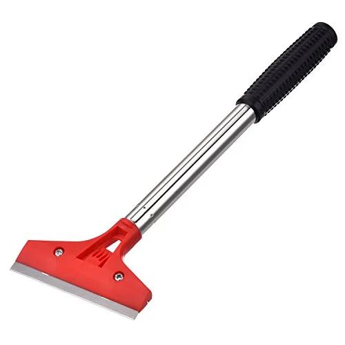 Long-handle Floor Wall Scraper Tool with 4 Inch Blade, product photo