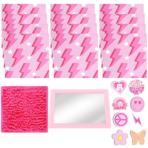 Preppy 22 Pcs Magnets Locker Accessories Kit School Magnets, pink,rainbow, product photo