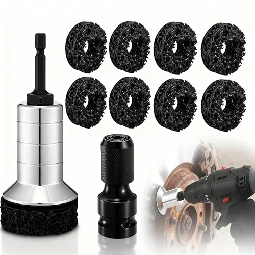 Wheel Hub Cleaning Tool Kit Wheel Stud Cleaner Brake, product photo